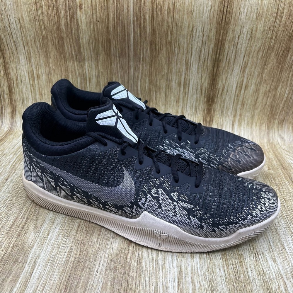 Nike Kobe Mamba Rage Basketball Shoes Men's Size 14 Anthracite Grey 908972-001
